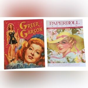 2007 Greer Garson Paper Dolls and Paper Doll Review Magazine #40